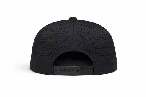 Chirpz Black Snapback Rope Hat